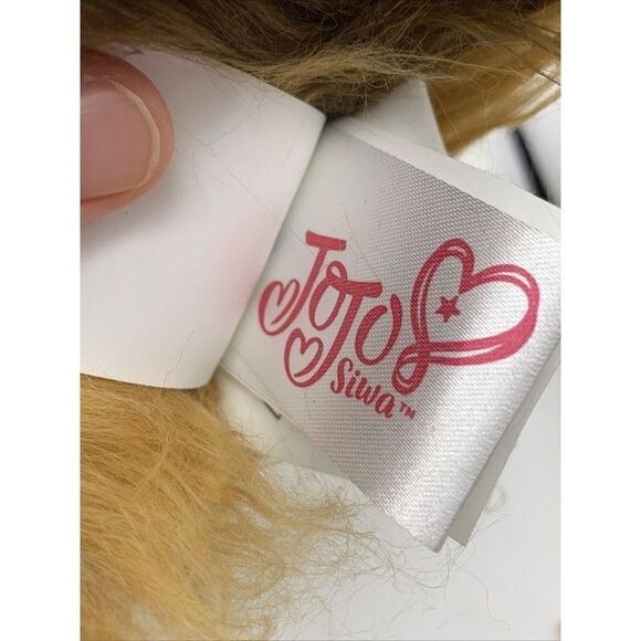 Nickelodeon JoJo Siwa BowBow the Yorkie Dog Plush 17" Pink Sparkle Jacket Bow - Picture 9 of 12